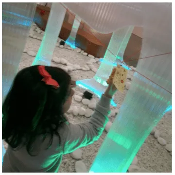 Niños y niñas del CEIP «María Zambrano» entre los primeros visitantes del Museo Íbero de Jaén