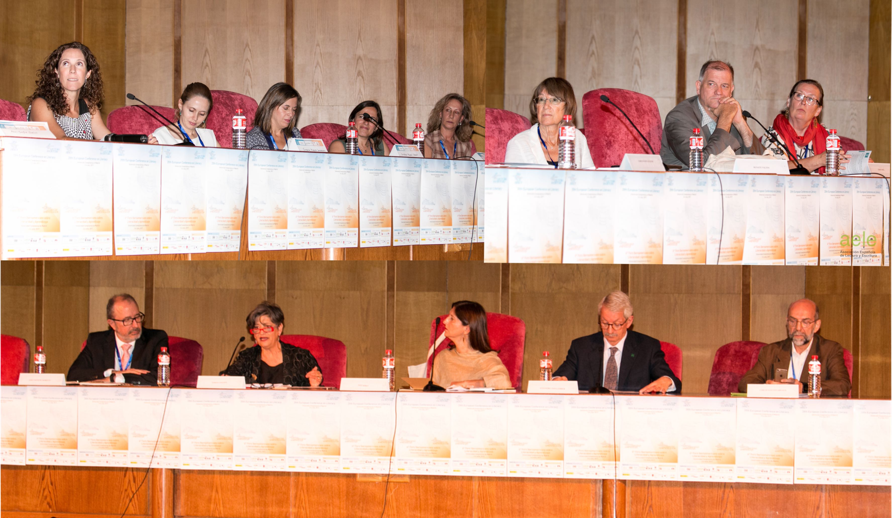 IMÁGENES (2ª parte) - 20th European Conference + 6º Foro Iberoamericano: las sesiones plenarias -PANELES DE ESPECIALISTAS- aportaron el encuadre general de estos dos eventos enlazados