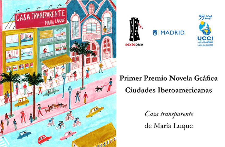 Ganadora del I Premio de Novela Gráfica Ciudades Iberoamericanas "Narrar la ciudad"